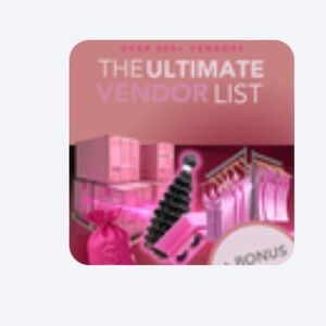 🎁The Ultimate Vendor List 🎄MAKE HOLIDAY CASH
💎MRR 💎PLR
